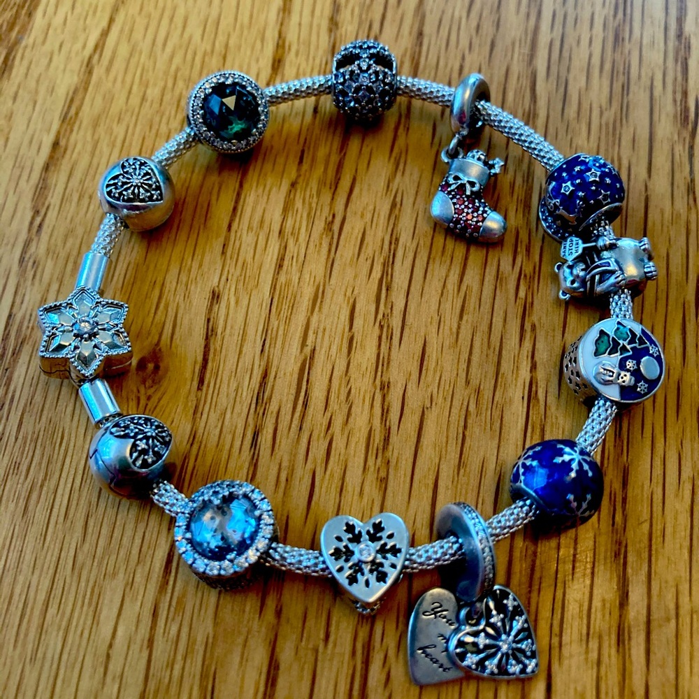 Pandora Bracelet (size 8.3”)